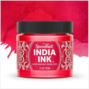 imageSpeedball Super Black India Ink 2OunceRuby