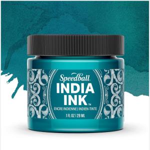 imageSpeedball Super Black India Ink 2OunceTeal Agate