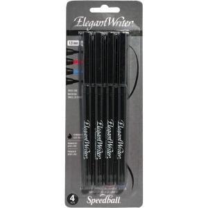 imageSpeedball Art Products 002824 Permanent Elegant Writer Marker Set 4Pkg