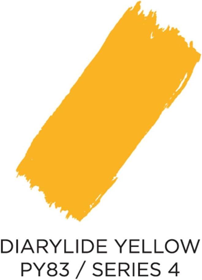 imageAkua Kolor AKTW Water Based Monotype Ink NonToxic 4 oz Bottle 16quot Height 16quot Width 475quot Length Titanium WhiteDiarylide Yellow