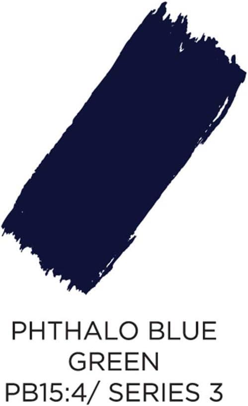 imageAkua Kolor AKTW Water Based Monotype Ink NonToxic 4 oz Bottle 16quot Height 16quot Width 475quot Length Titanium WhitePhthalo Blue Green