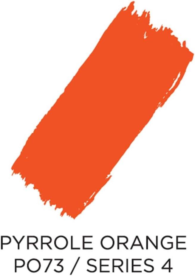 imageAkua Kolor AKTW Water Based Monotype Ink NonToxic 4 oz Bottle 16quot Height 16quot Width 475quot Length Titanium WhitePyrrole Orange